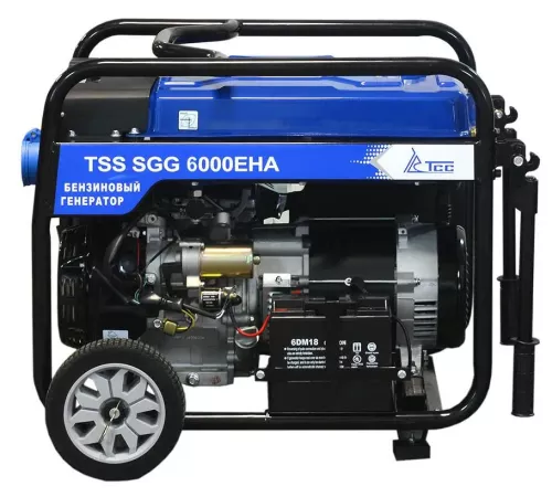 Бензиновый генератор ТСС SGG 6000 EHA с АВР