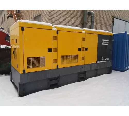 БУ дизельный генератор Atlas Copco QAS 500