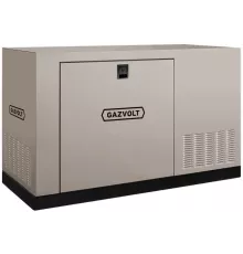 Газовый генератор Gazvolt 50T21 в кожухе с АВР