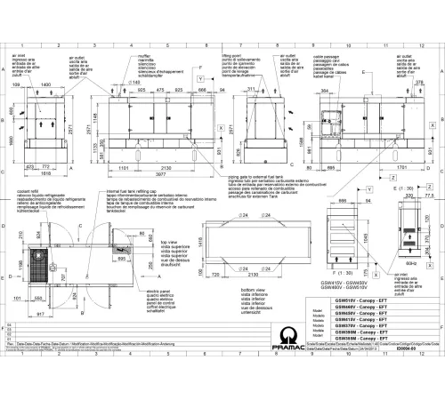 Дизельный генератор MGE P60YI