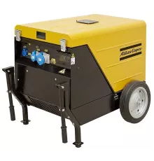 Дизельный генератор Atlas Copco QEP S6 на шасси с АВР