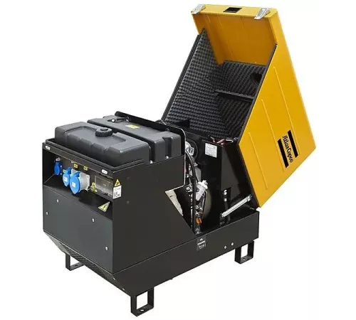 Бензиновый генератор Atlas Copco QEP S14 на шасси