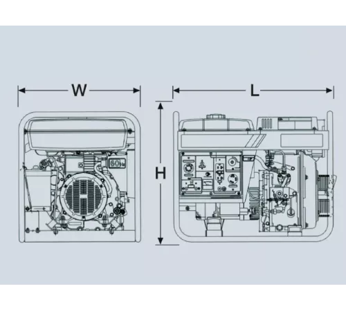 Дизельный генератор Yanmar YDG 3700 N-5B2